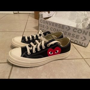 Brand new Commo des garçons run slightly big